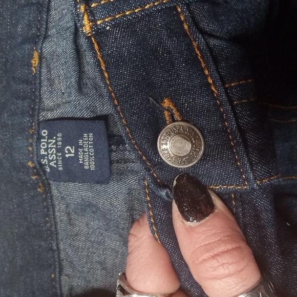 US POLO ASSN™️ Boys Sz 12 Brand New Jeans Relaxed Fit $AVE$ - Picture 2 of 4